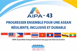 AIPA-43: progresser ensemble pour une ASEAN résiliente, inclusive et durable