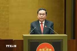 Le président de l’Assemblée nationale Tran Thanh Man. Photo: VNA
