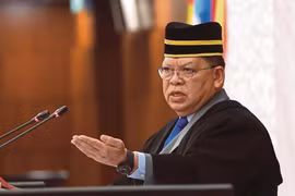 Le président de la Chambre des représentants de Malaisie Johari Bin Abdul. Photo : Bernama