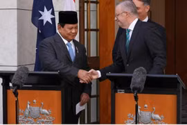 Le Premier ministre australien Anthony Albanese (droite) et le président indonésien Prabowo Subianto. Photo : abc.net.au
