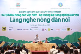 Le 9e Forum national des agriculteurs a pour thème «Écouter ce que disent les agriculteurs». Photo: CTV/Vietnam+
