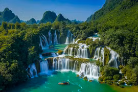 Cascade de Ban Gioc, l’un des sites les plus célèbres du Vietnam