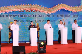 Mise en chantier de la centrale éolienne de Hoa Binh 1 à Bac Lieu