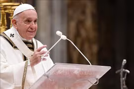 Le pape François adresse ses vœux de Nouvel An aux dirigeants et au peuple vietnamiens