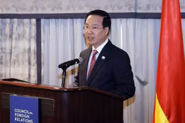 Vo Van Thuong à un échange de politiques au Conseil américain des relations extérieures