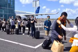Les touristes étrangers visitent l'Indonésie. (Photo : Antara)