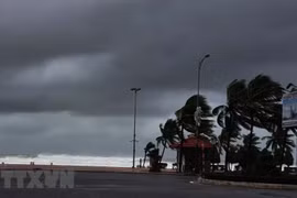 La tempête Molave frappera la côte du Centre le 28 octobre au matin