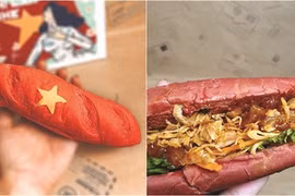 Le bánh mì rouge et jaune, une création patriotique