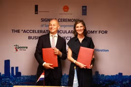 Coopération pour promouvoir l'économie circulaire pour les entreprises au Vietnam
