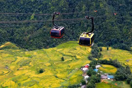 Le télécabine du Fansipan et ses contributions au tourisme de Sapa