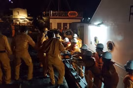 Victime d’un accident, un marin chinois transporté sur la terre ferme