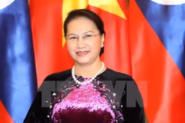 La présidente de l’AN Nguyên Thi Kim Ngân rencontre son homologue iranien