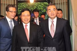 Vietnam-Chine: Entretien entre Pham Binh Minh et Wang Yi