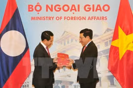 Consultation annuelle au niveau ministériel Vietnam-Laos à Hanoi