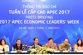 Tous les dirigeants de l’APEC participeront à la Semaine de haut rang de l’APEC 2017