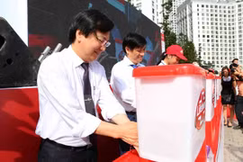 La Journée mondiale du lavage des mains à Hanoi 