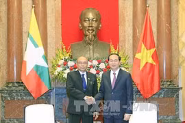 Le président Trân Dai Quang exhorte à dynamiser les liens Vietnam-Myanmar