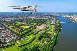 Contempler la beauté de Hue-Da Nang à bord d’un aéroglisseur