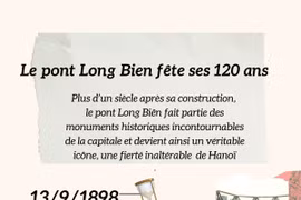 Le pont Long Bien fête ses 120 ans 