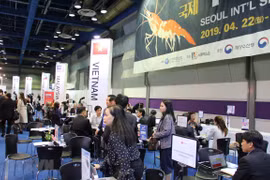 Des produits aquatiques vietnamiens présentés à un salon international à Séoul