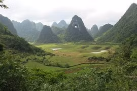 Honorer des valeurs du géoparc mondial de Cao Bang