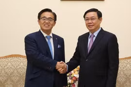Le vice-PM Vuong Dinh Hue reçoit le gouverneur de la préfecture japonaise d'Aichi