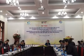 Séminaire sur l’application efficace du CPTPP à Hanoï