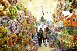 L’ambiance de Noël s’empare de Hanoi