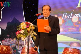 Ouverture de la soirée de la poésie internationale à Quang Ninh