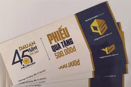 Saigontourist prolonge ses vouchers "45 ans"