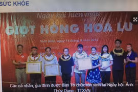 Une journée du don de sang à Ninh Binh