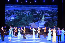 L’ouverture de la Semaine de la culture vietnamienne au Laos