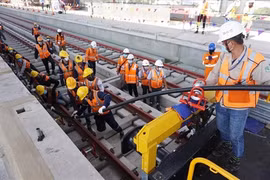 Hô Chi Minh-Ville : la ligne de métro N°1 sur le point d'entrer en test de fonctionnement