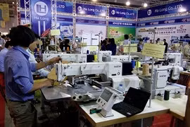 Exposition internationale sur le textile et l'habillement à Ho Chi Minh-Ville