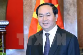 Le président Tran Dai Quang part pour le Brunei