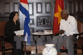 Activités de la présidente de l’Assemblée nationale à Cuba
