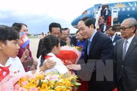Le président du Vietnam en visite d’Etat au Cambodge