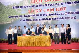 Quang Ninh-VCCI : engagement fort dans le soutien des entreprises