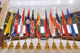 Cérémonie de lever du drapeau de l’ASEAN au Cambodge