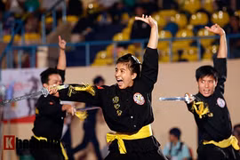 Clôture du Festival international des arts martiaux de Ho Chi Minh-Ville 2016