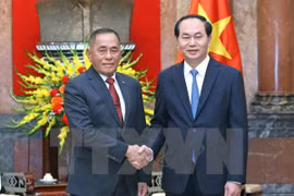 Le président Trân Dai Quang reçoit le ministre indonésien de la Défense