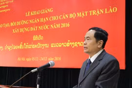 Ouverture du cours de perfectionnement au profit de cadres laotiens