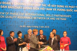 Vietnam et Royaume-Uni coopèrent dans la formation professionnelle