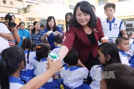 Poursuite des activités caritatives au profit des enfants démunis