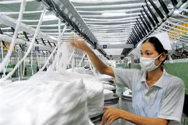 Exportations textiles: légère hausse de 6 % en 5 mois