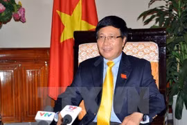 Activités du vice-Premier ministre et ministre des AE Pham Binh Minh à New York