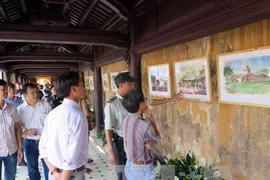 L’exposition ​"Huê sous l'oeil des peintres d'aquarelles étrangers 2016​"