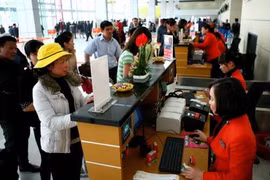 Têt traditionnel : l’aéroport international de Noi Bai sert plus de 53.000 passagers
