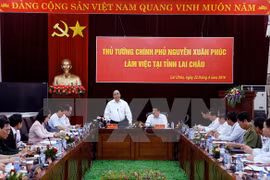 Le Premier ministre Nguyen Xuan Phuc en tournée à Lai Chau