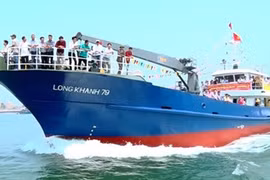 Le premier bateau de pêche hauturière en acier de Quang Binh